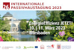 <br />Wiesbaden! Dorthin lädt das Passivhaus Institut zusammen mit dem Hessischen Wirtschaftsministerium sowie der Hessichen Landesenergieagentur zur 26. Internationalen Passivhaustagung ein. Die Tagung findet am 10. und 11. März 2023 statt. Der Call for Papers läuft bis zum 2. September 2022.  ©  Passivhaus Institut 