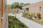 Besser wohnen, und schöner auch: Die neuen Unterkünfte eines Internats in Euskirchen, NRW, sind energieeffizient im Passivhaus-Standard realisiert und werden in Wuppertal vorgestellt.     © Rongen Architekten, Marc Mevissen.